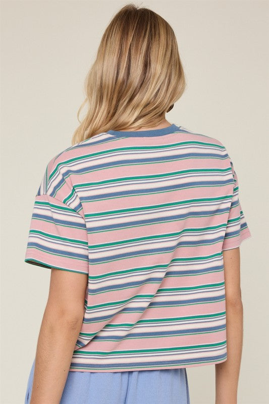 Multicolor Stripe Knit