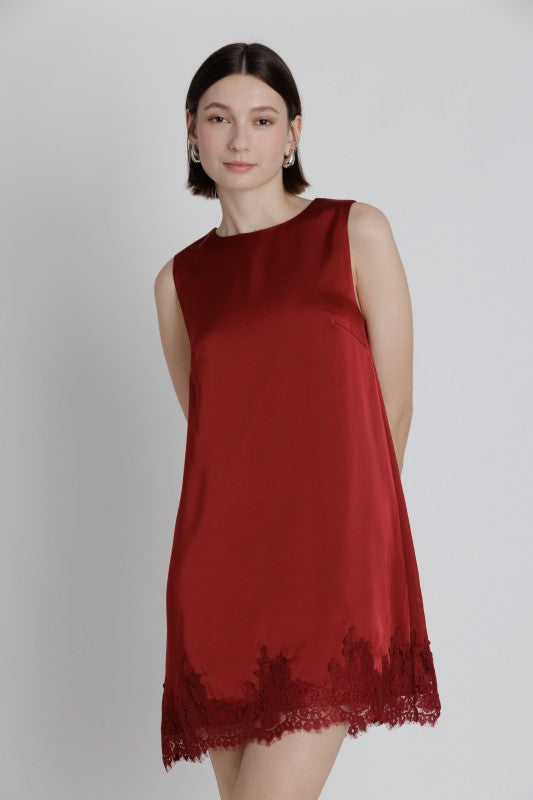 Aureum Satin Lace Mini