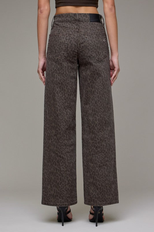 Hidden Brown Cheetah Pants