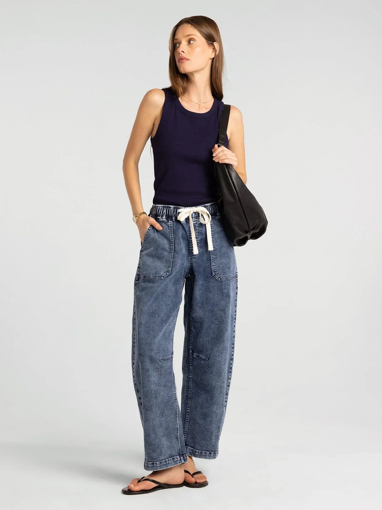 Avril Pants Medium Wash