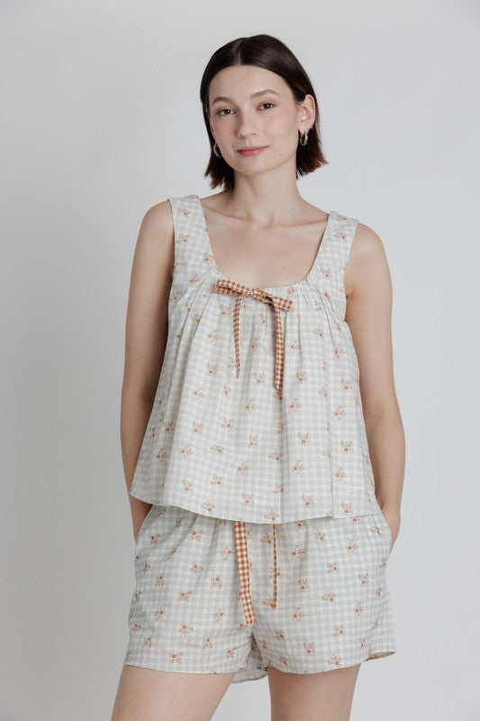 Renea Floral Top