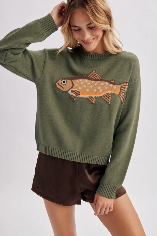 Merritt Fish Sweater