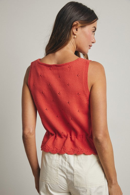 Papaya Scallop Hem
