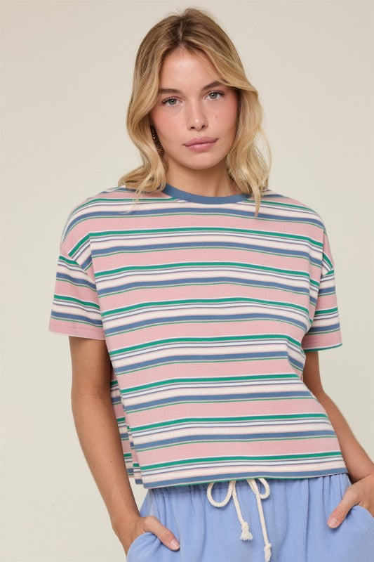Multicolor Stripe Knit