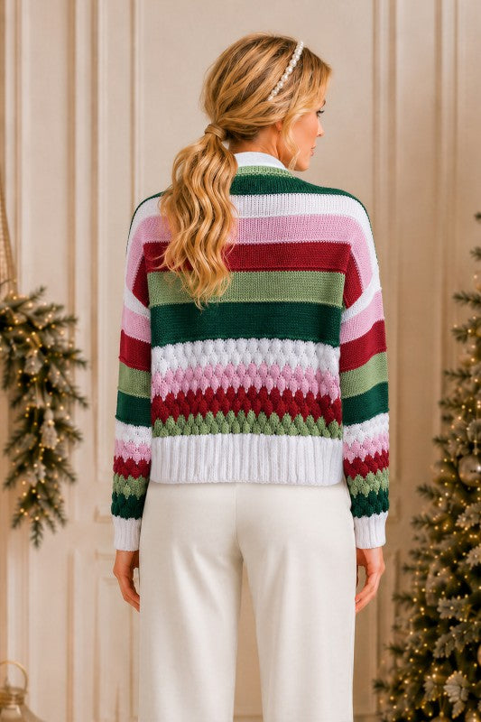 Maria Holiday Cardigan