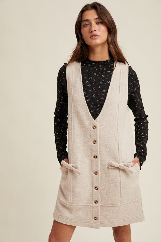 Bonnie Tweed Mini Dress