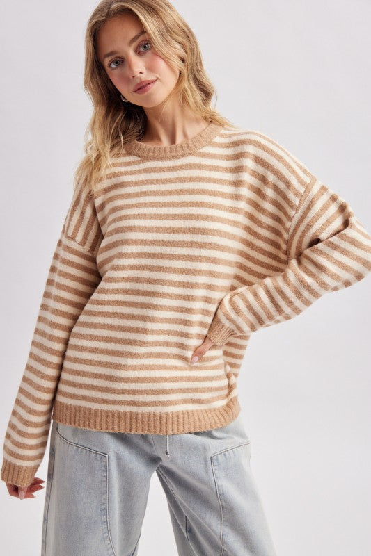 Kasha Stripe Sweater