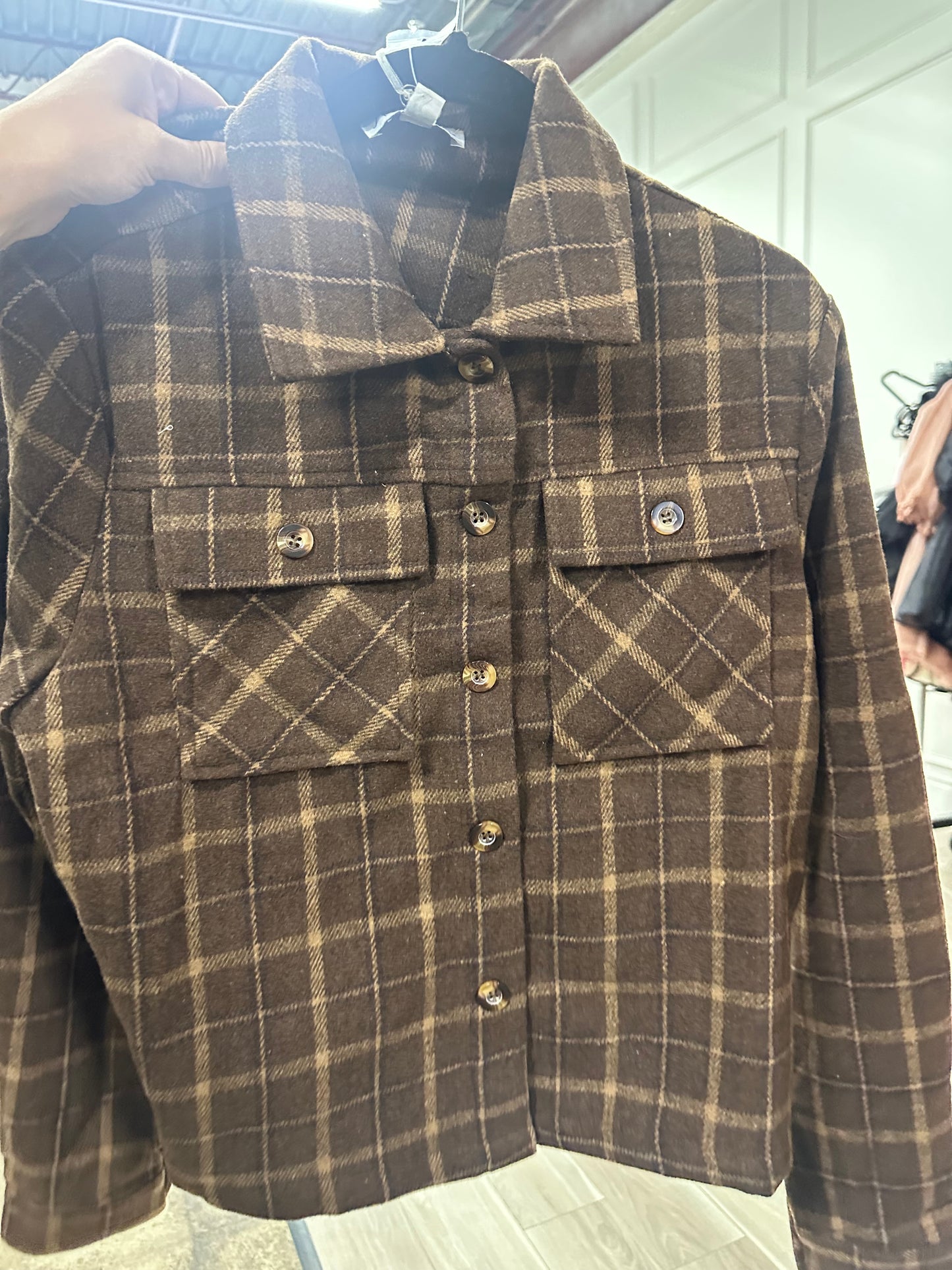Grenda Plaid Jacket