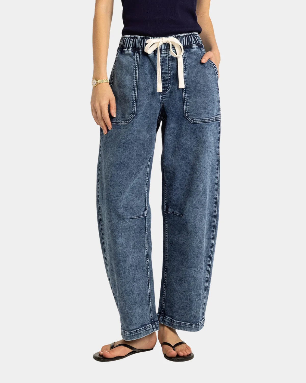 Avril Pants Medium Wash