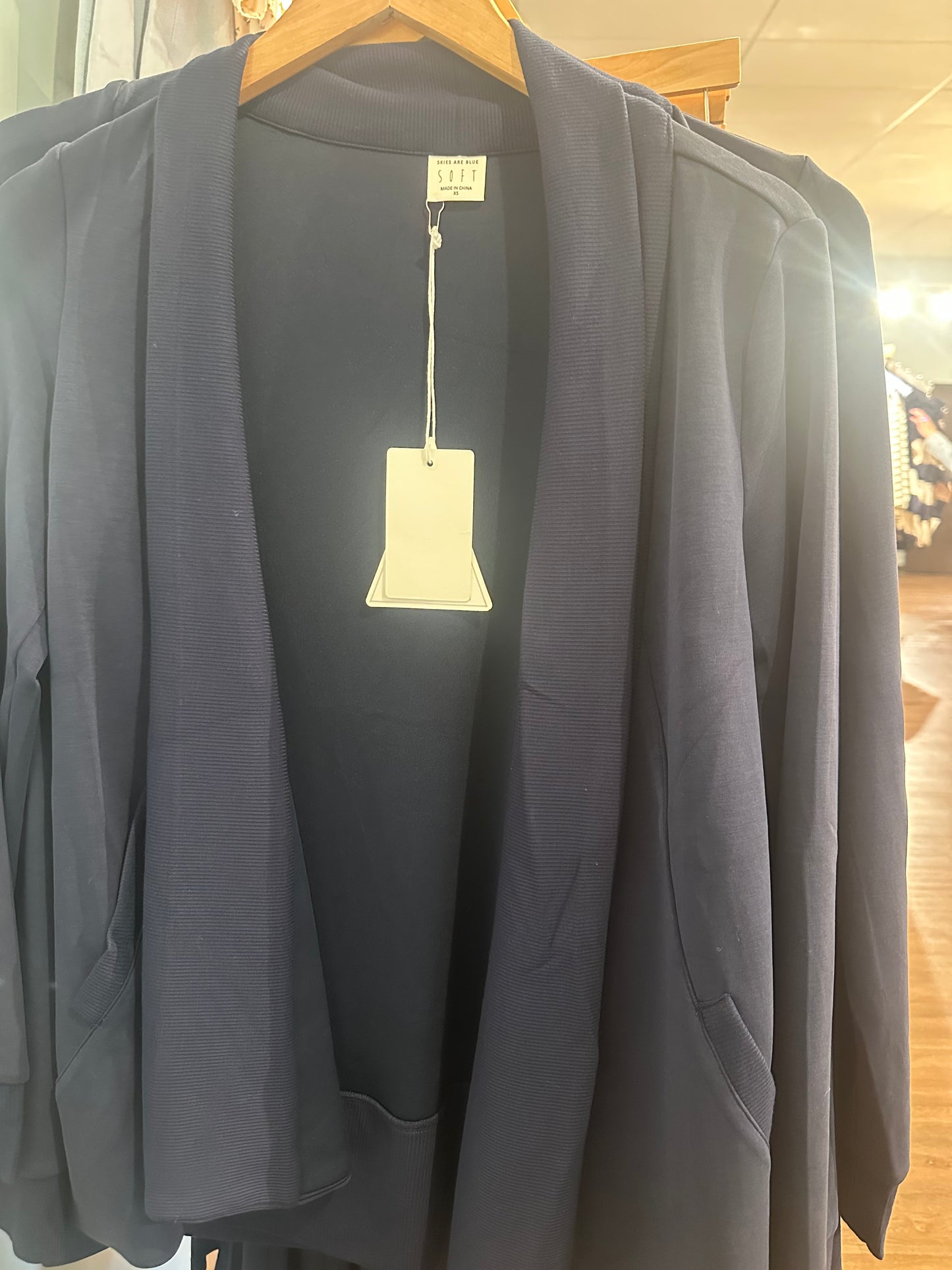 Nesta Navy Cardigan