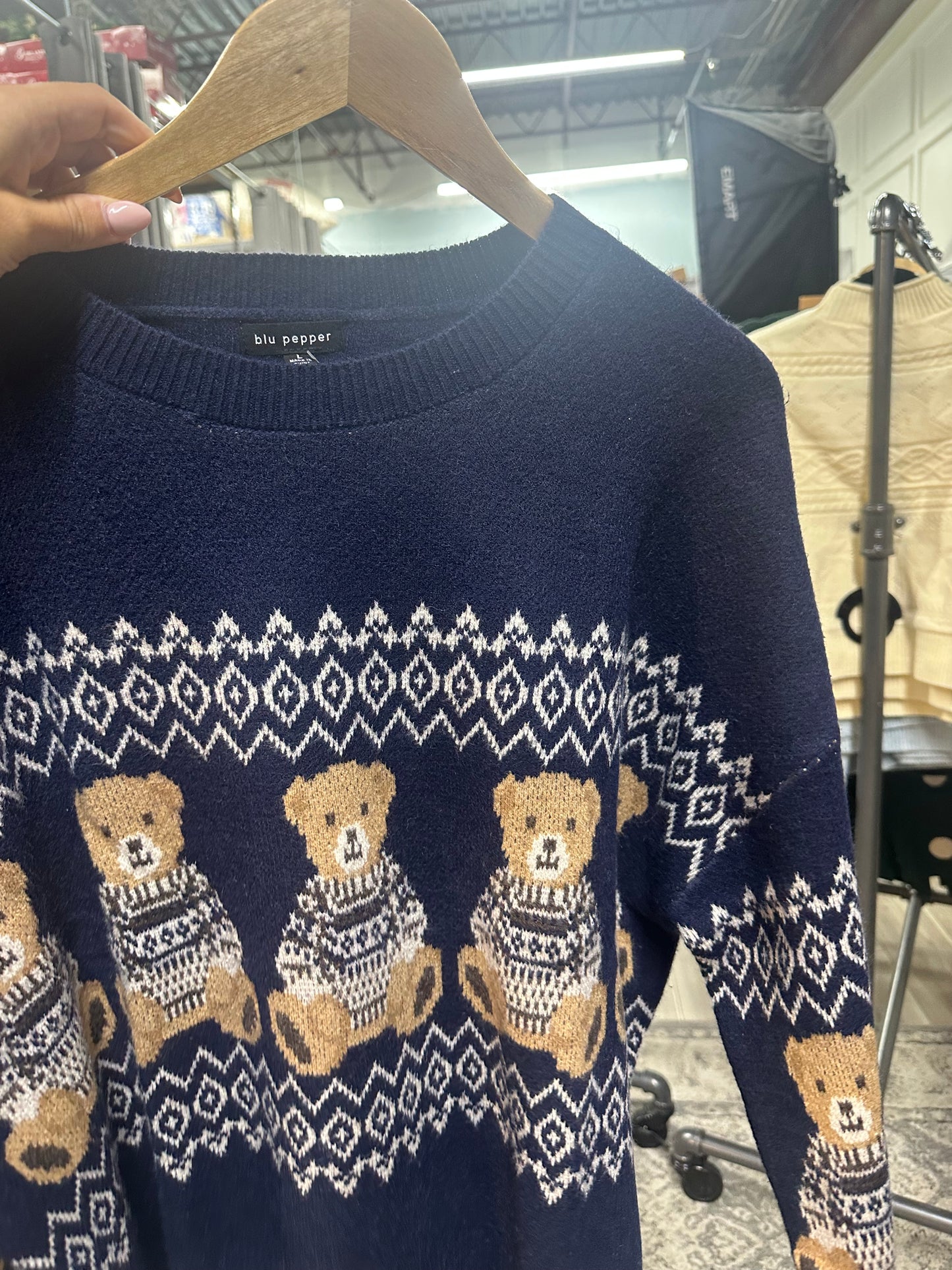 Nada Bear Knit Sweater