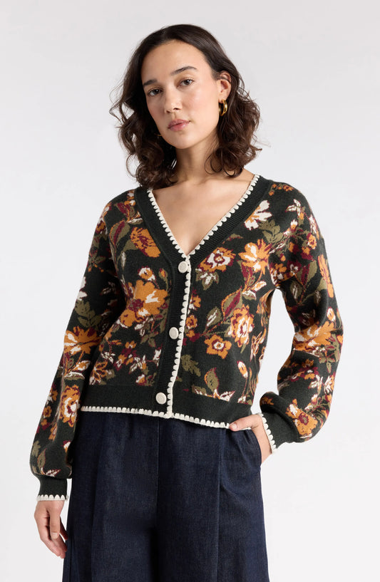 Freida Floral Sweater