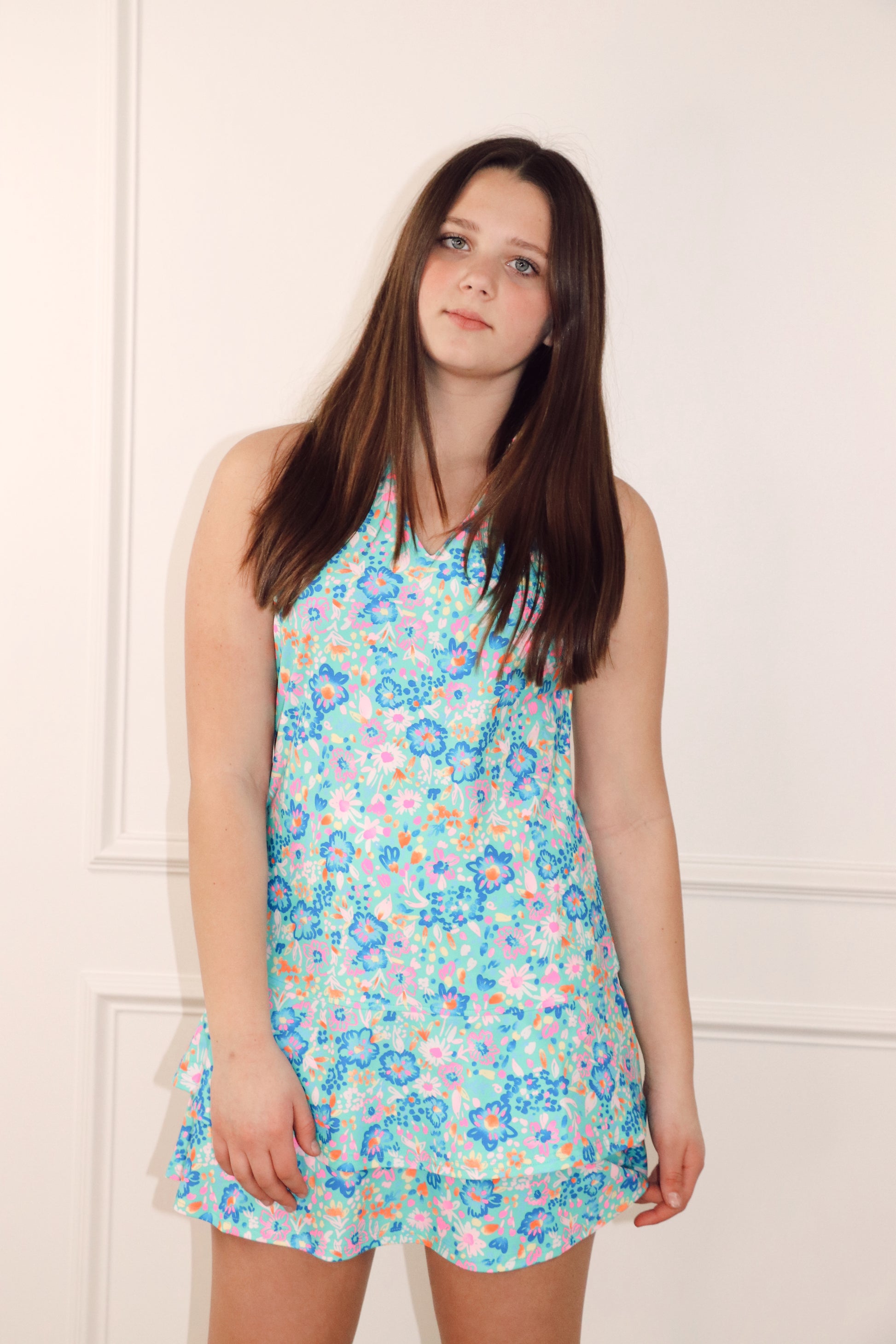 Esther Razor Back Tennis Dress (mint) JMK Boutique Esther Razor Back Tennis Dress (mint) JMK Boutique