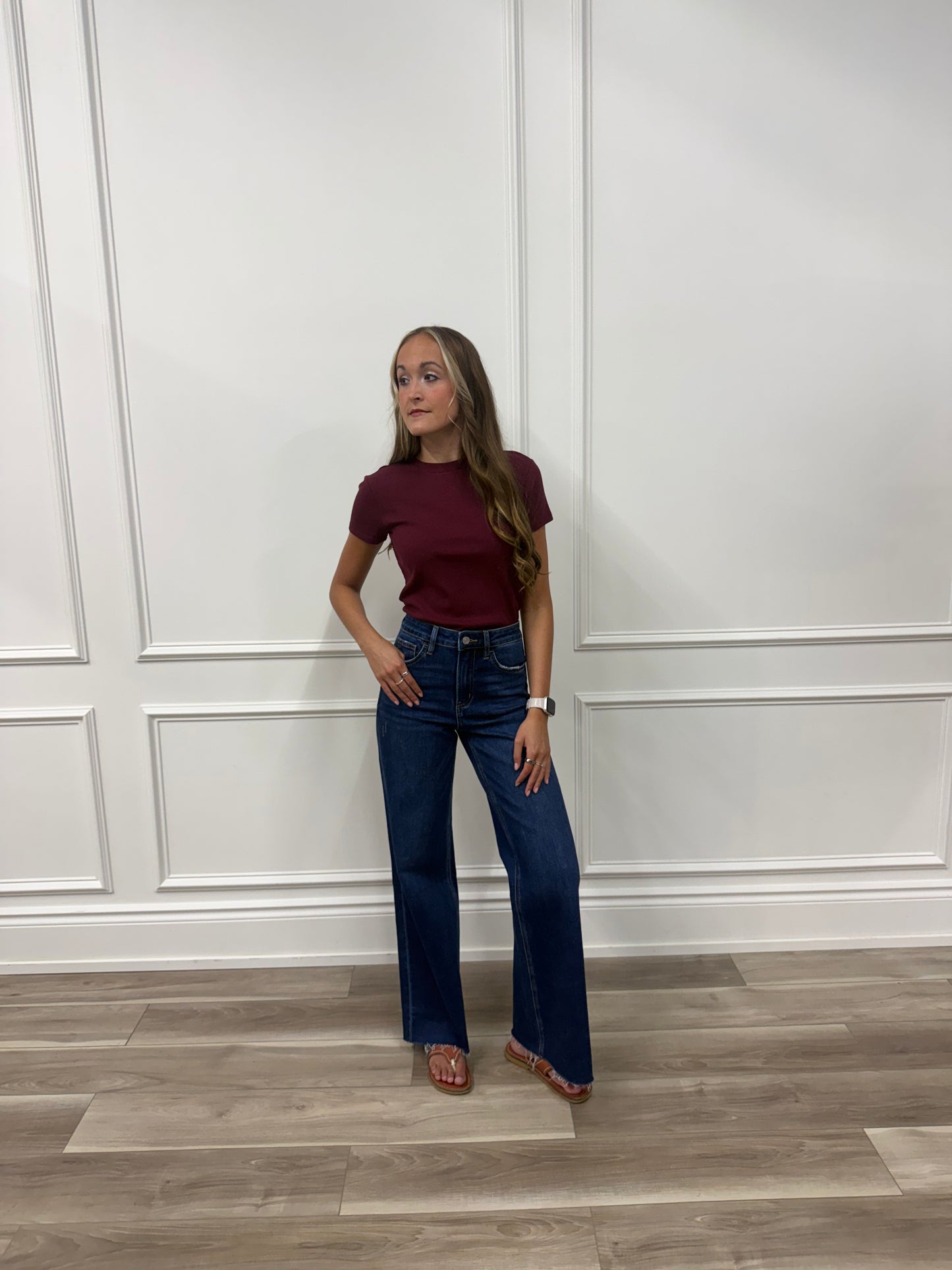 Tana Tee Maroon