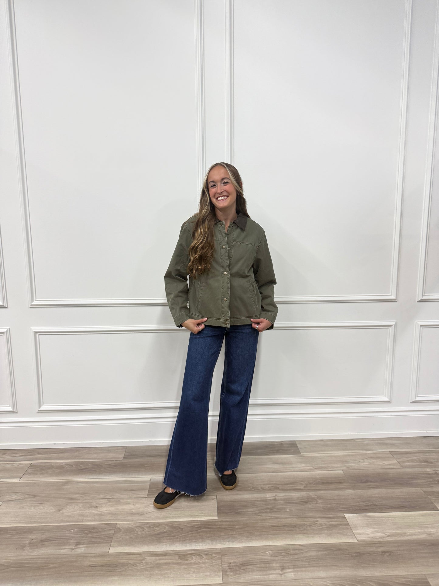 Omera Olive Jacket