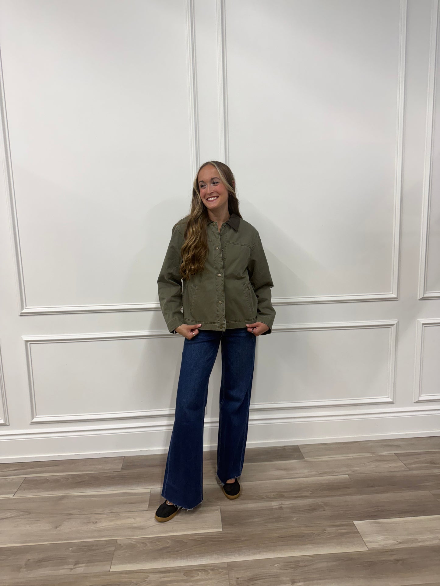 Omera Olive Jacket