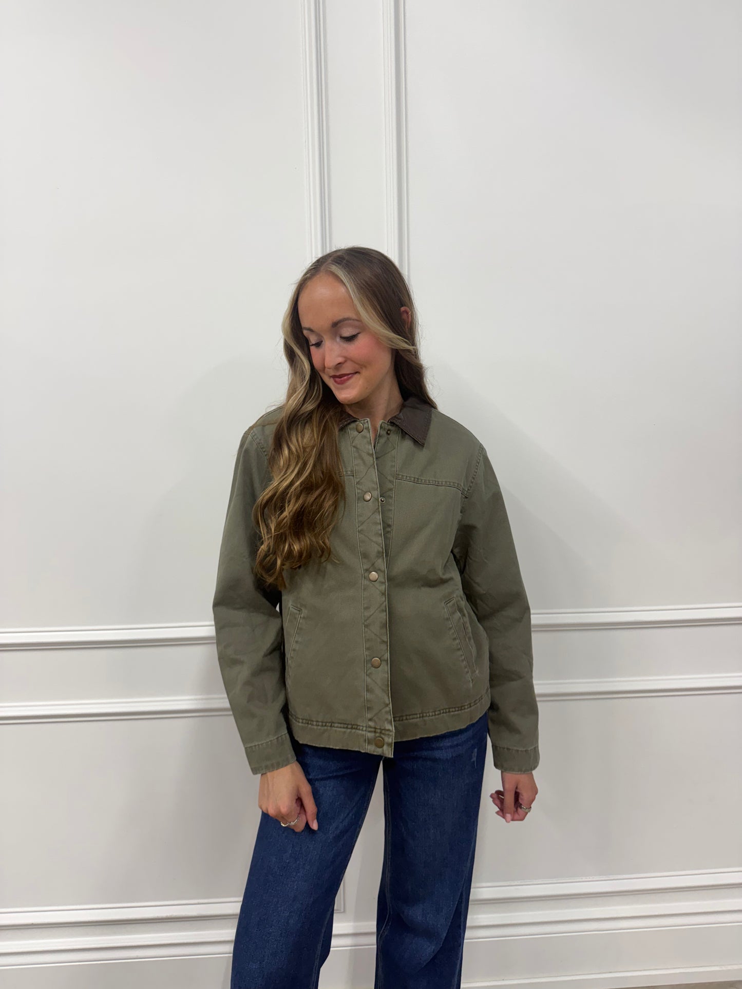 Omera Olive Jacket