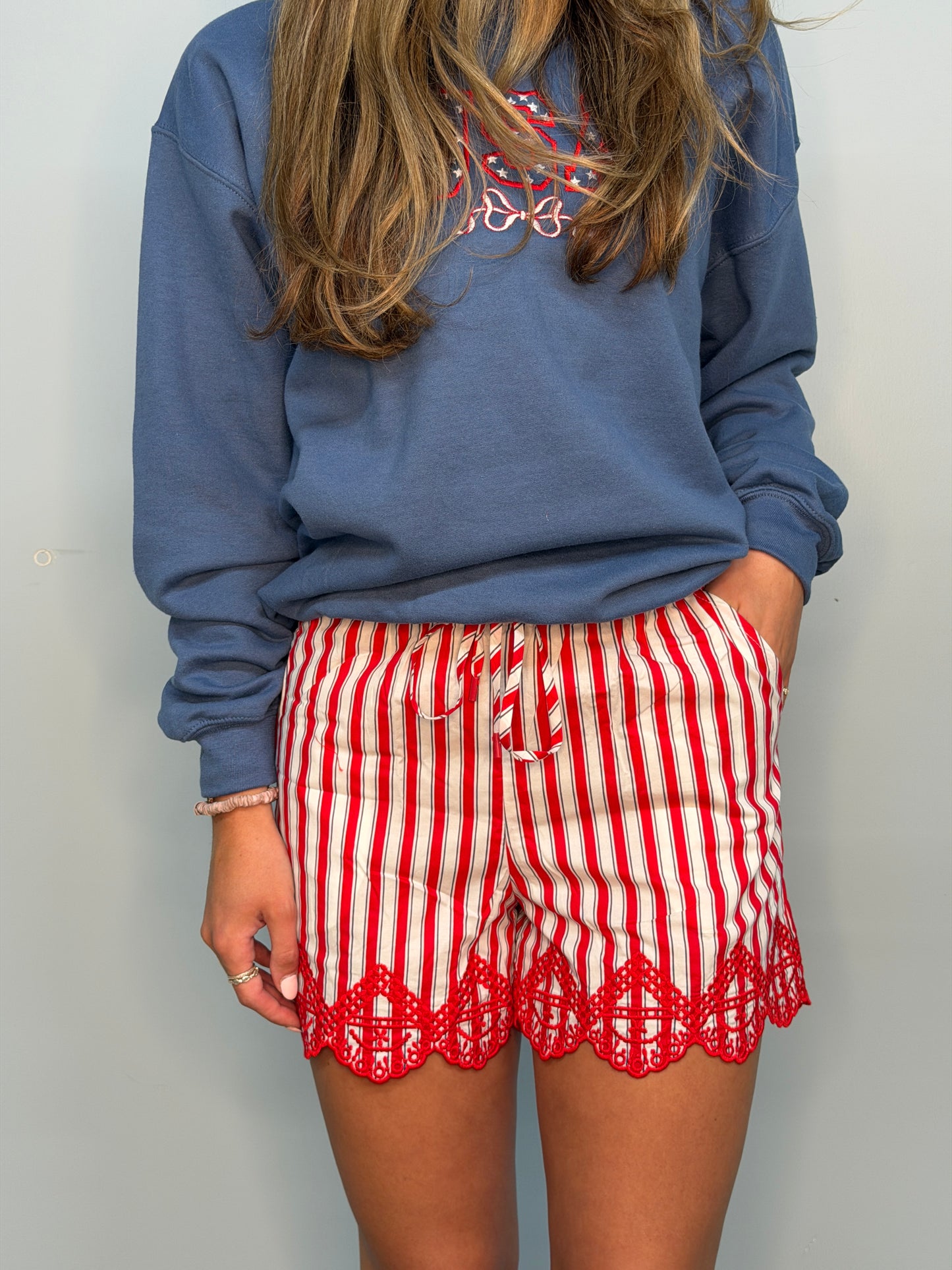 R&W Stripe Shorts