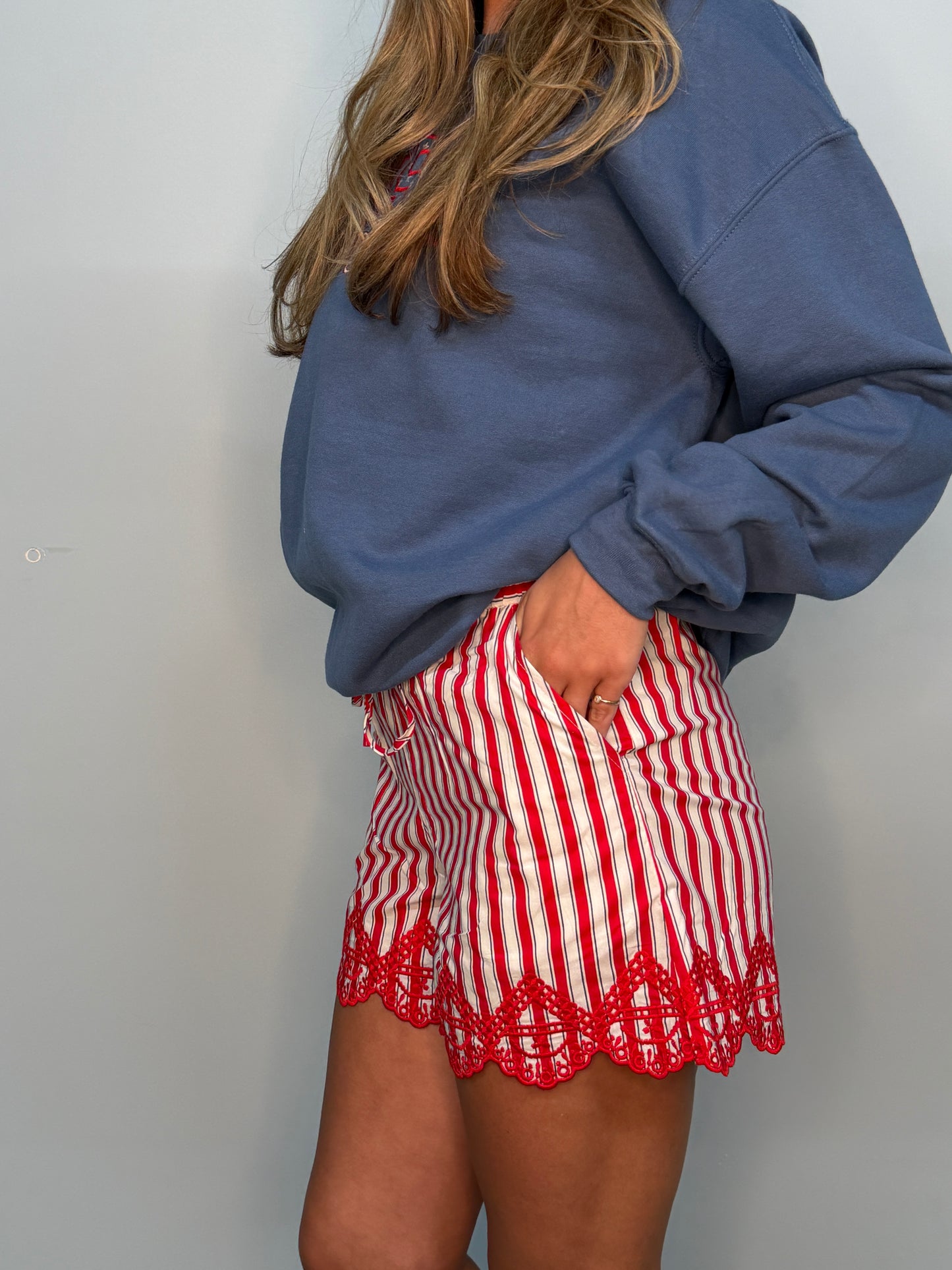 R&W Stripe Shorts