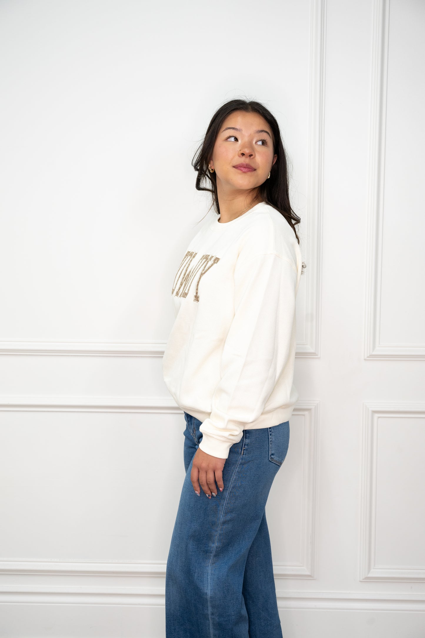 Western Howdy Floral Graphic Sweatshirt
