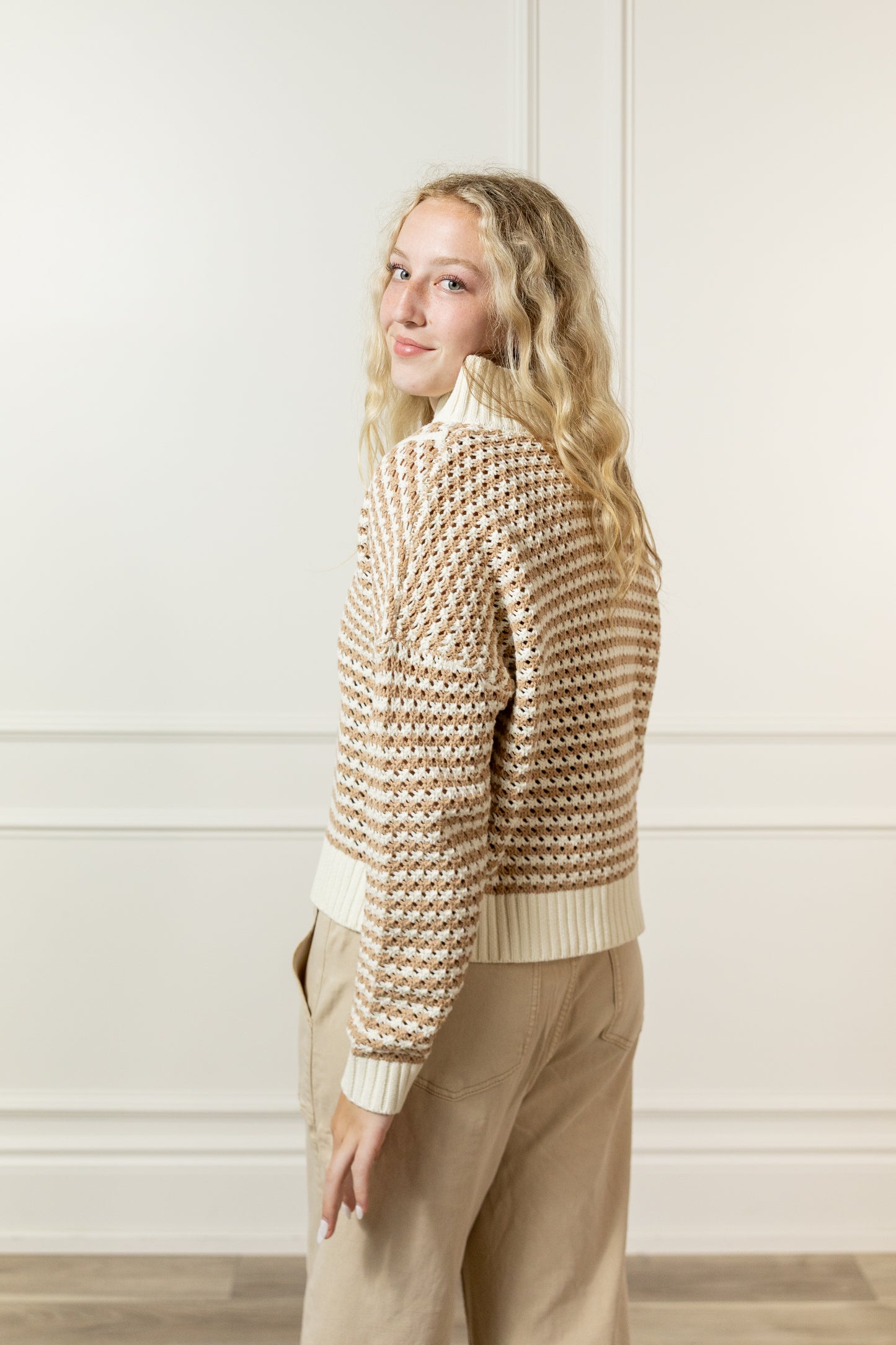 Letty Half Zip Sweater