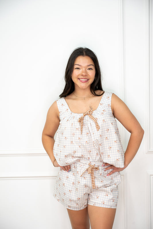 Renea Floral Top