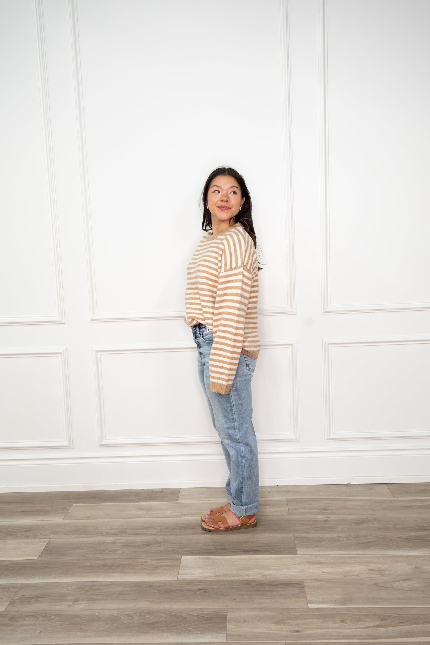 Kasha Stripe Sweater
