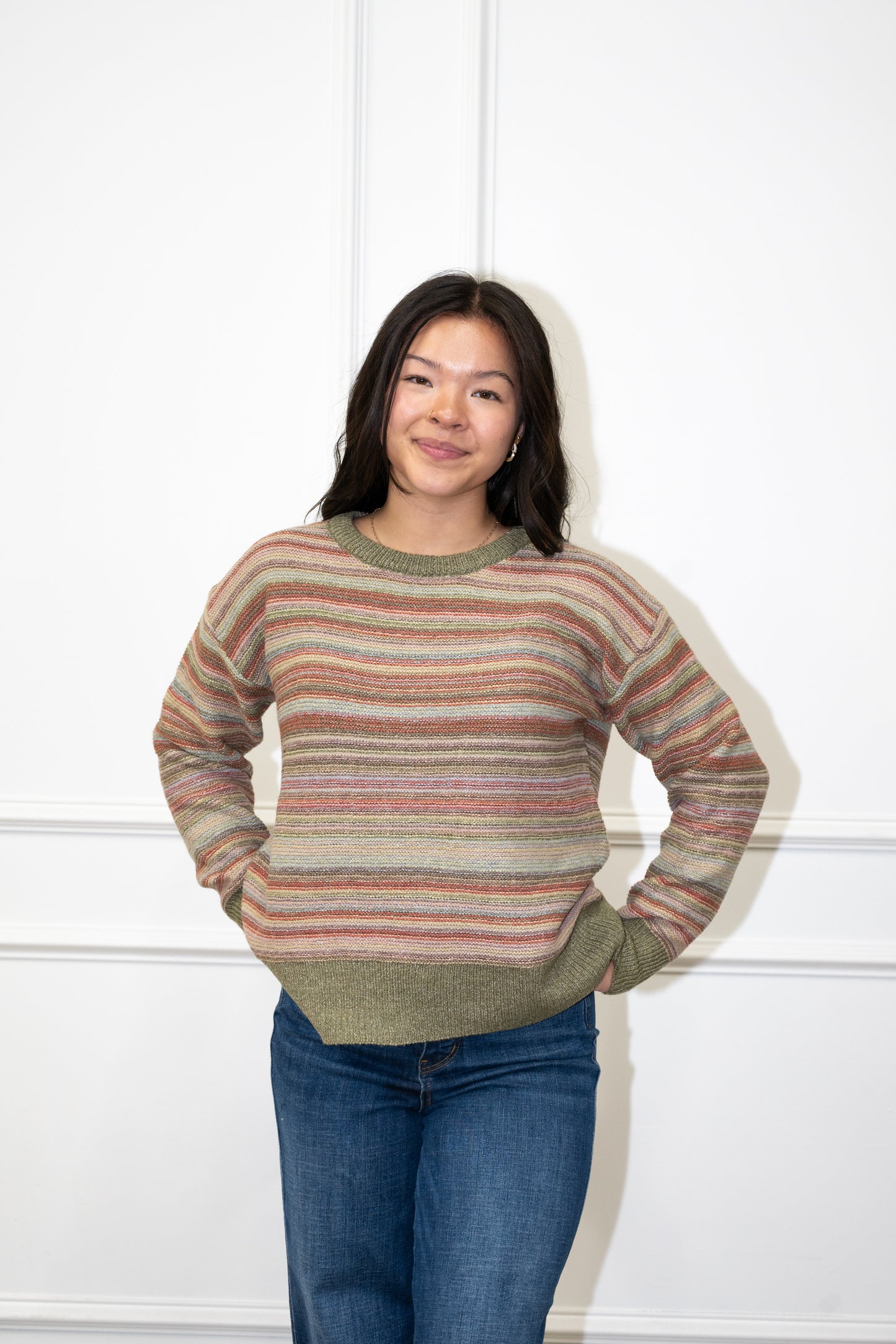 Angela Multi Knit Sweater