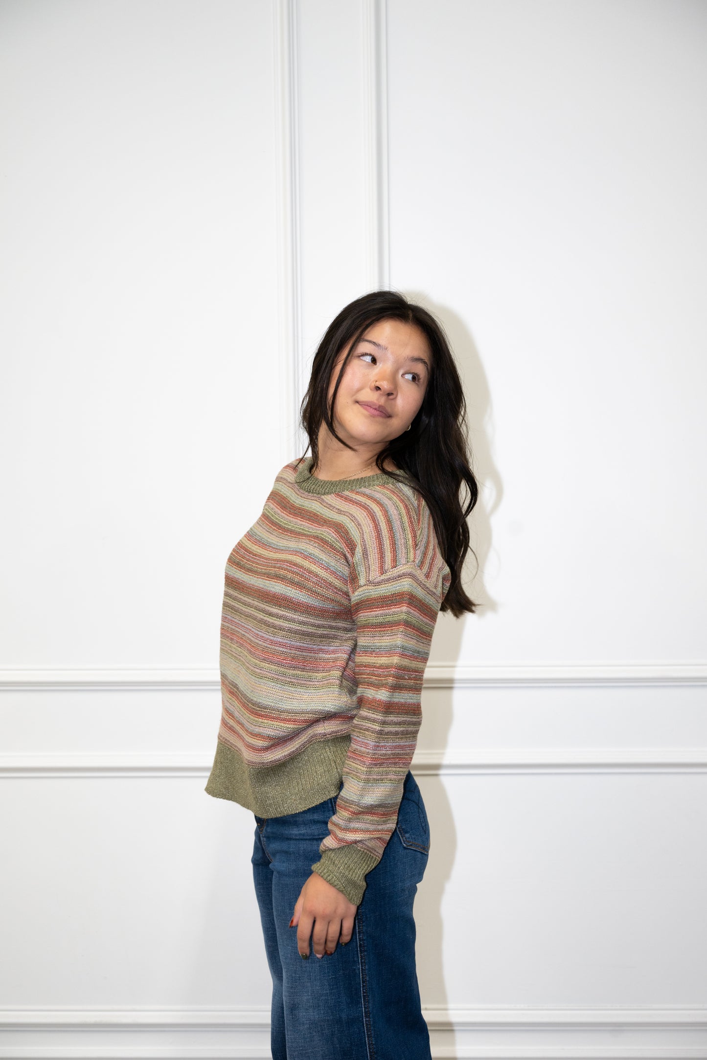 Angela Multi Knit Sweater