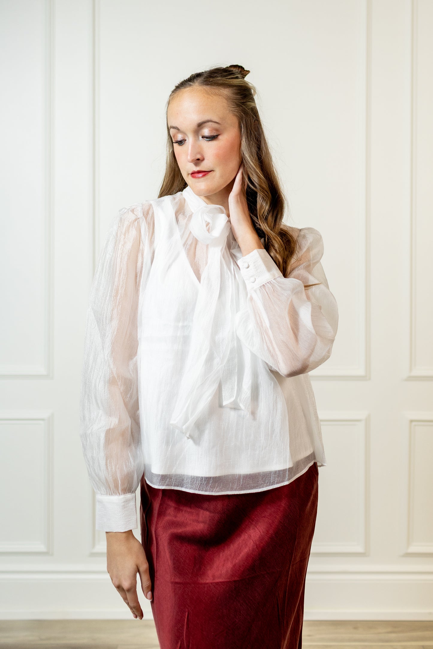 Natasia Sheer Blouse