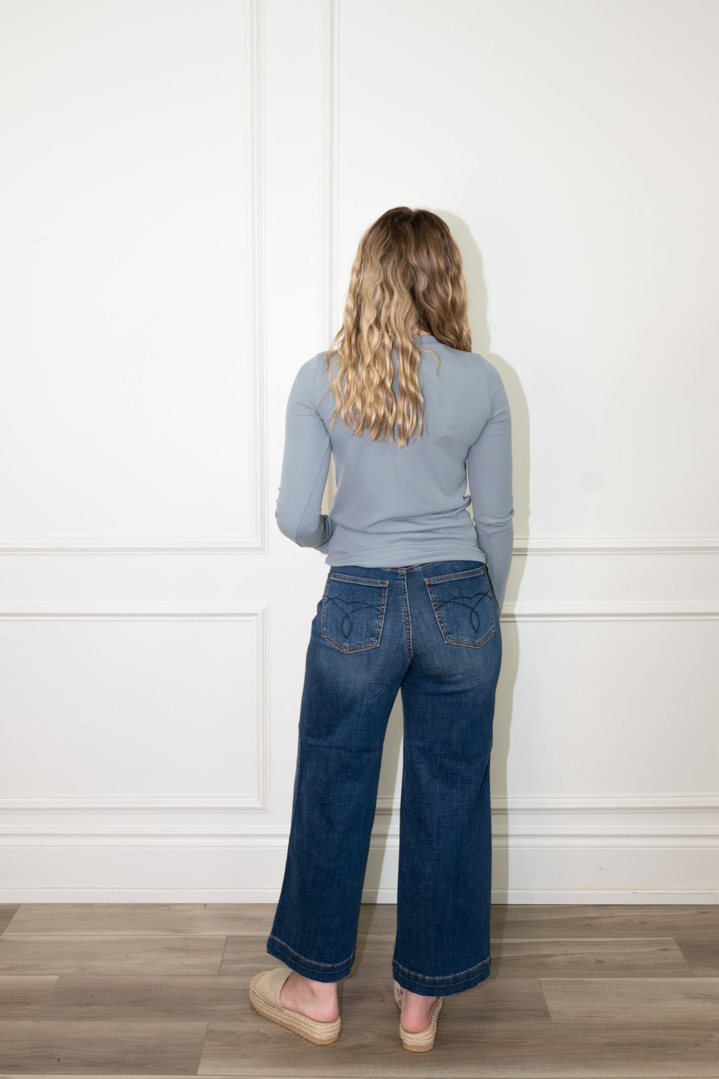 HW T.C. Claudia Ankle Wide DK Deep Indigo