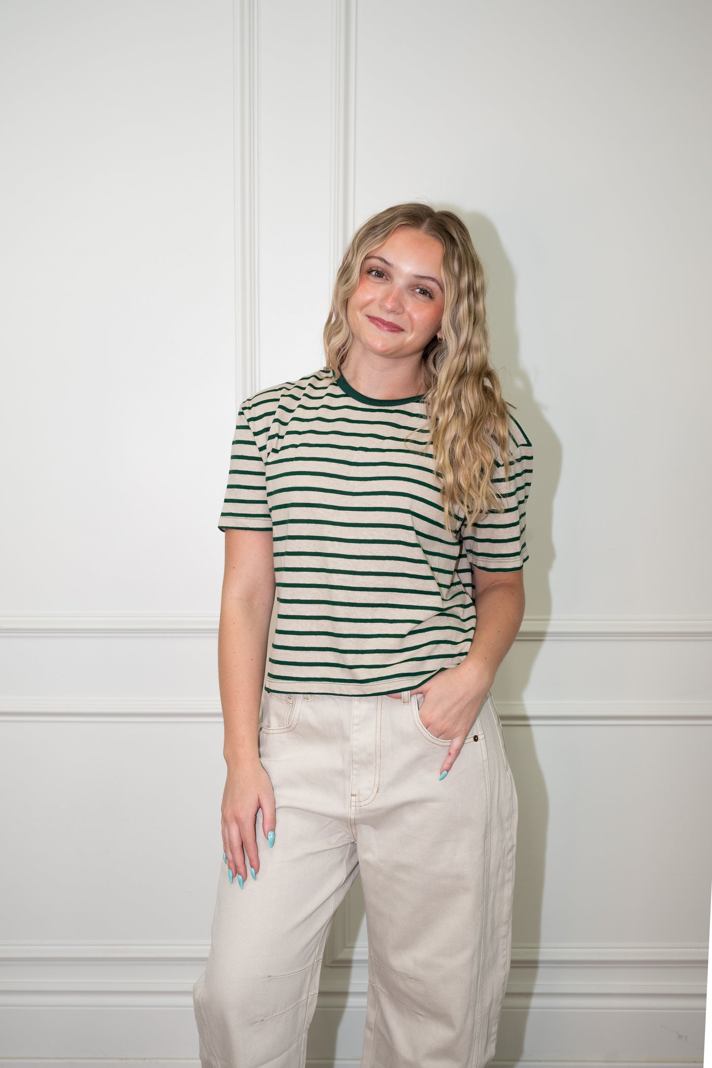 Embra Stripe Tee