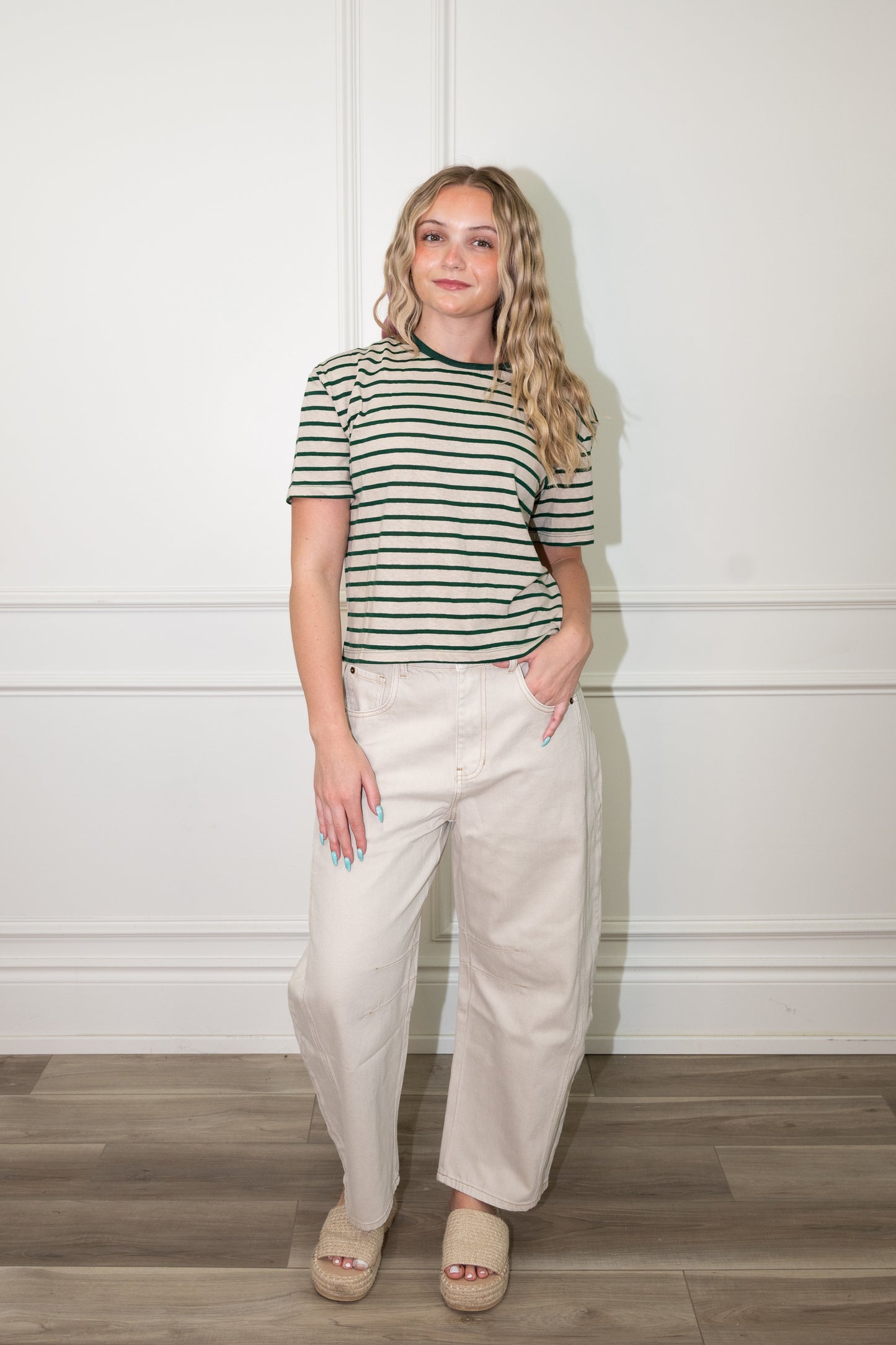 Embra Stripe Tee