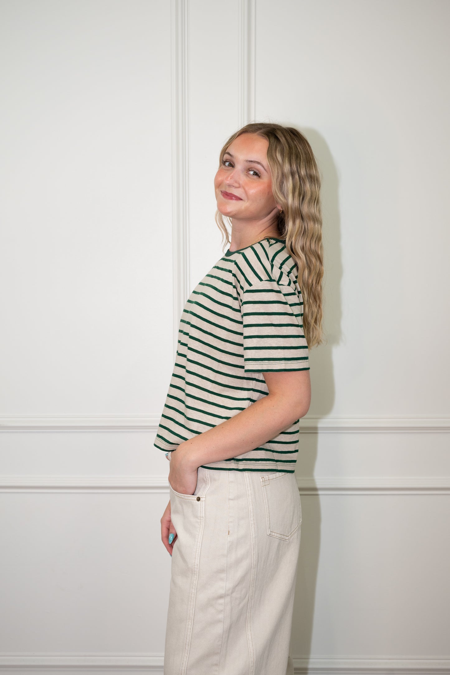 Embra Stripe Tee