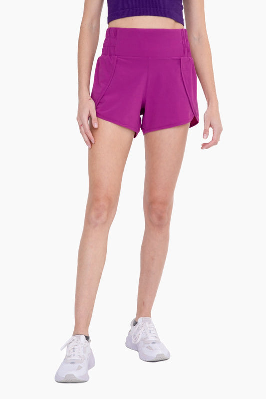 Purple Wine high waist athleisure