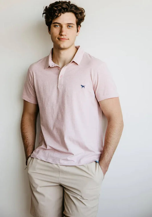 Simply Mens Orchid Polo