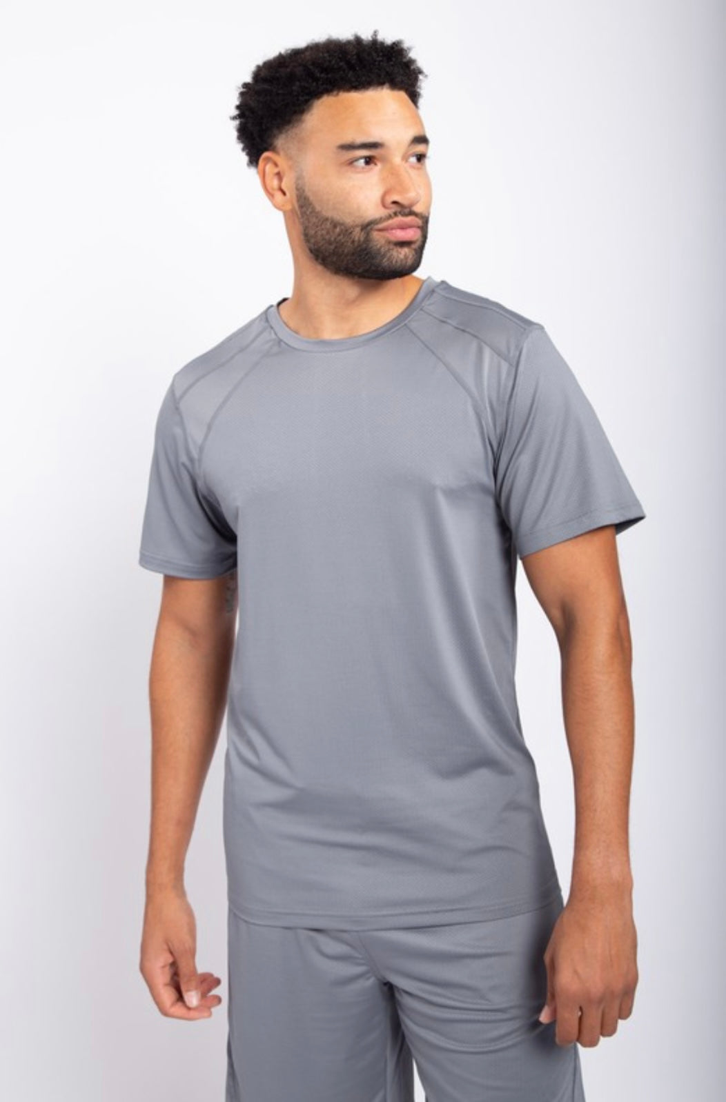 Mens Grey Active